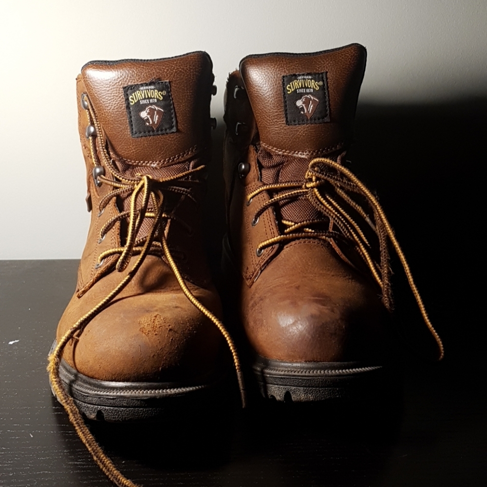 Brown boots